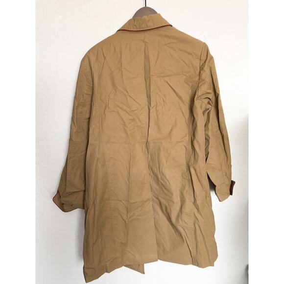 Pendleton Classic Walker Plaid Lining Button Nylon Jacket Tan Large Chore Khaki - Picture 2 of 6